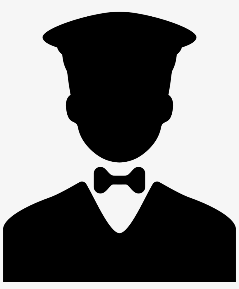 Working Man With A Bow And A Hat Comments - Ejecutivo Icono Png, transparent png download