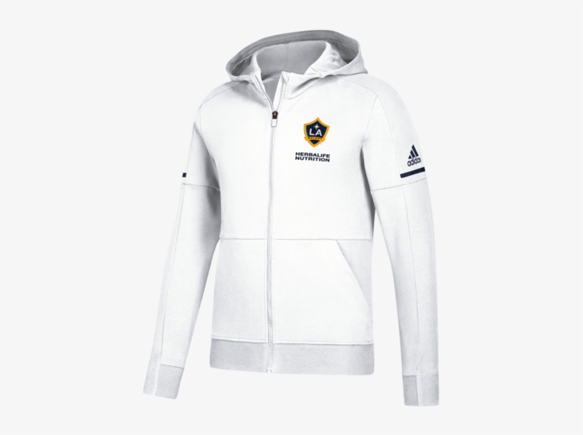 La Galaxy Travel Hood Full Zip Jacket - La Galaxy Windbreakers, transparent png download