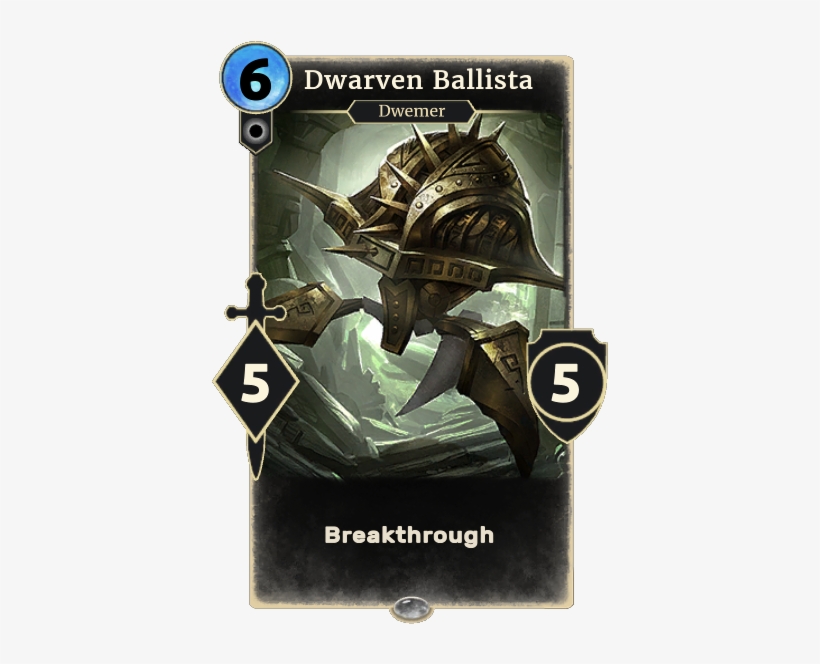 Dwarven Ballista - Elder Scrolls Legends Dragonborn, transparent png download