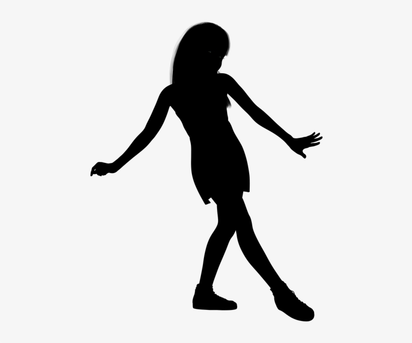Free Photo Girl Teenager Silhouette Dance Woman Young - Illustration, transparent png download