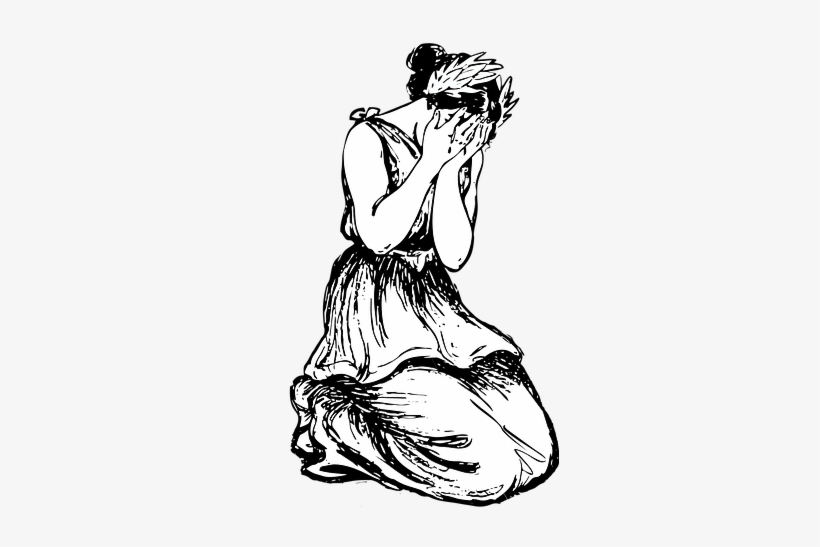 A Girl Came Running Home Crying Because Her Boyfriend - Woman Was Walking Suddenly A Thief Comes, transparent png download