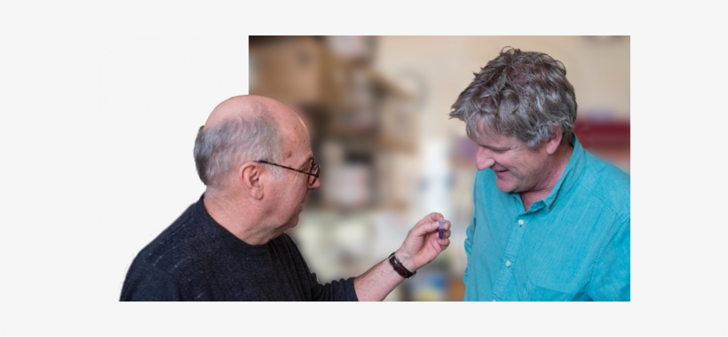 Bob Garcea Gives Ted Randolph A Vial Of Capsomeres, - Bob & Carol & Ted & Alice, transparent png download