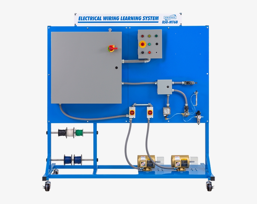 Amatrol Electrical Wiring Learning System 850-mt6b - Electrical Wiring, transparent png download