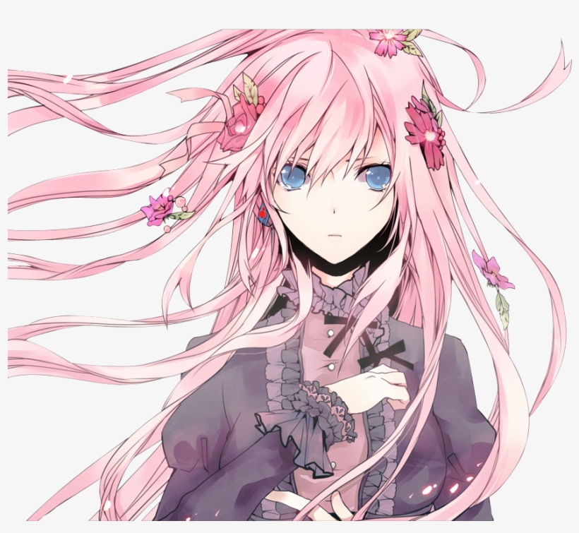 Luka Megurine Fleur - Luka Megurine, transparent png download