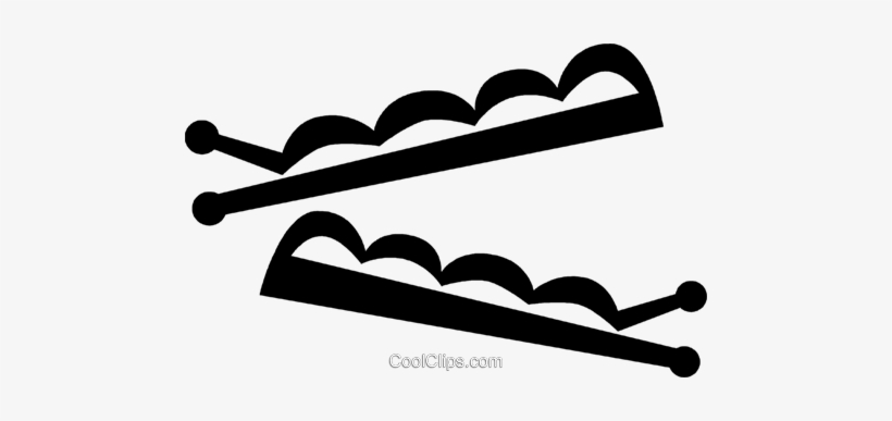 Bobby Pin Royalty Free Vector Clip Art Illustration - آموزش باز كردن قفل کمد, transparent png download