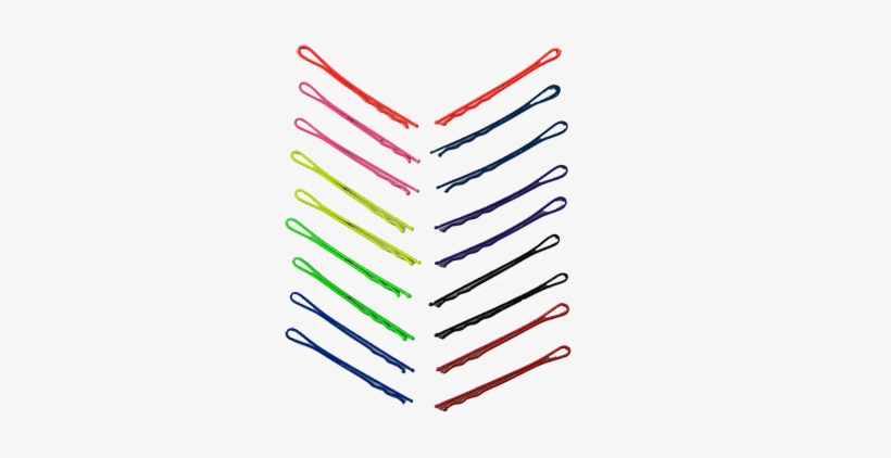 18 Piece Wavy Bobby Pin Set By Stylenanda - Illustration, transparent png download