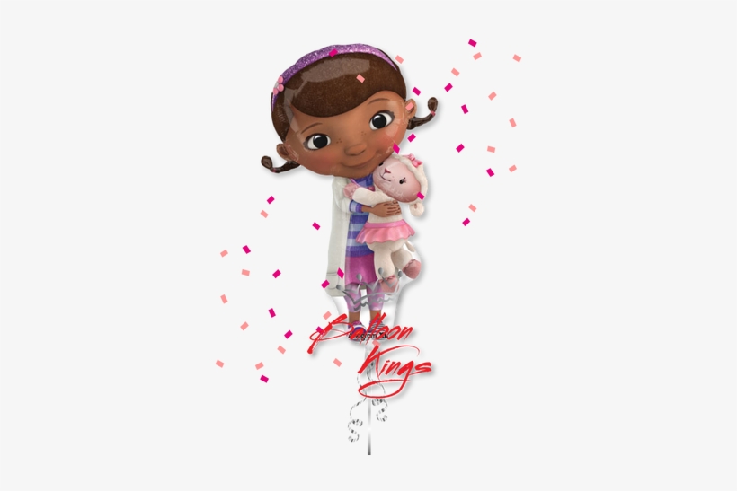 Doc Mcstuffins Shape - Disney Doc Mcstuffins Supershape Foil Balloon, transparent png download