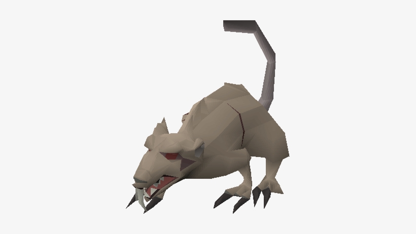 Zombie Rat - Runescape Rat, transparent png download