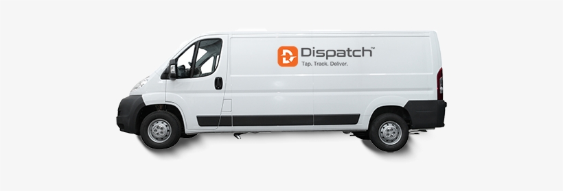 Get A Cargo Truck For Courier Delivery Services In - Compact Van, transparent png download
