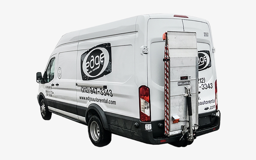 High Roof Cargo Van With Lift Gate - Compact Van, transparent png download