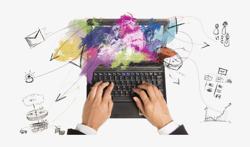 Search Online Available - Computer Design Art Marketing, transparent png download