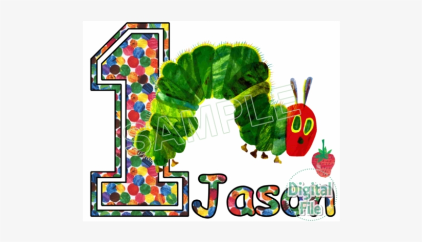 Download The Very Hungry Caterpillar Custom Personalized Digital - Very ...