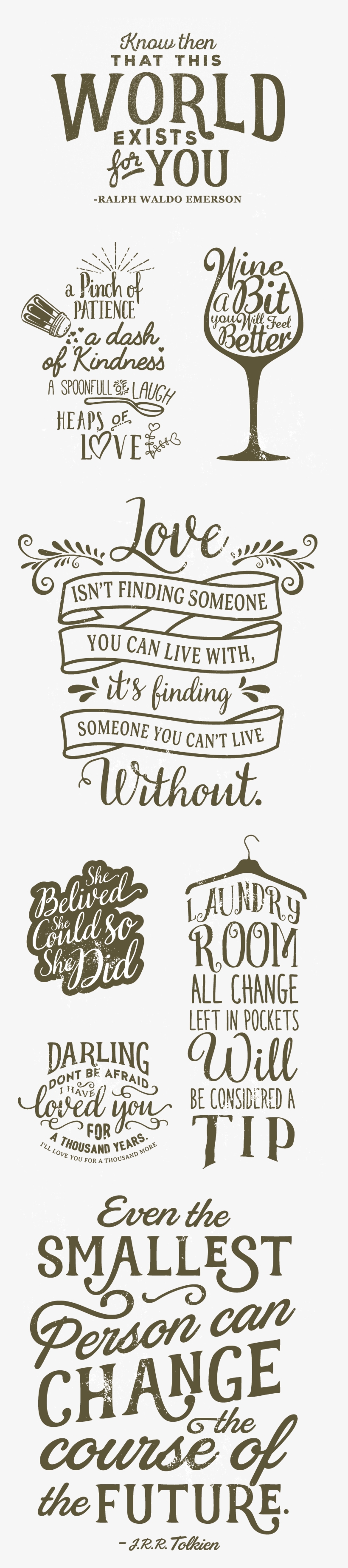 Motivational Quotes - Wall Decal Letters A Pinch Of Patience Dash Of Kindness, transparent png download