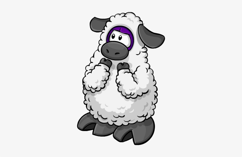 Big Bad Wool Costume Trunk - Club Penguin Sheep Png, transparent png download