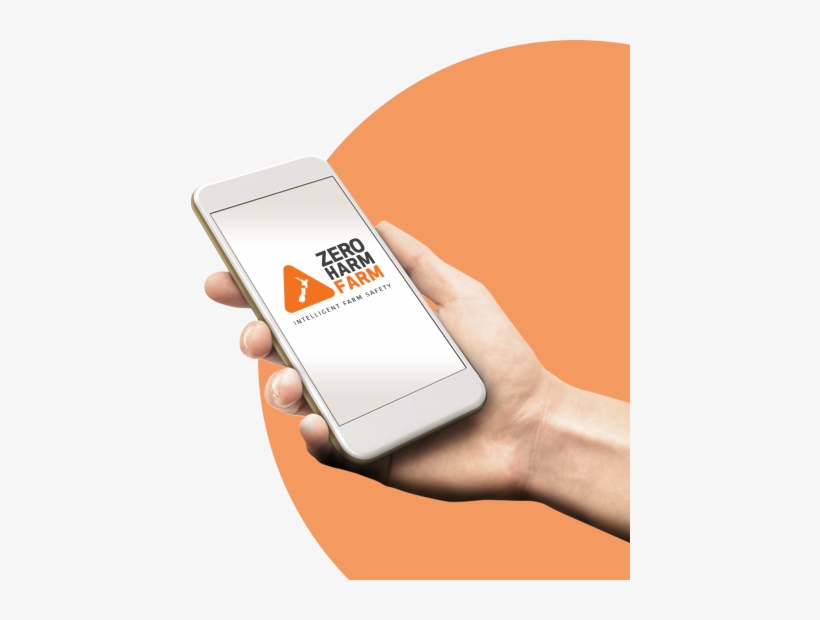 Phone-hand - Zero Harm Farm Limited, transparent png download