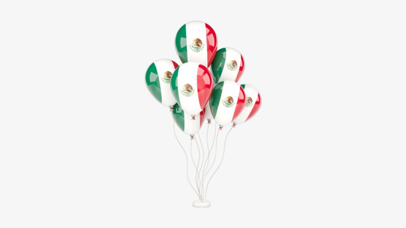 Illustration Of Flag Of Mexico - Mexican Flag Balloons Png, transparent png download