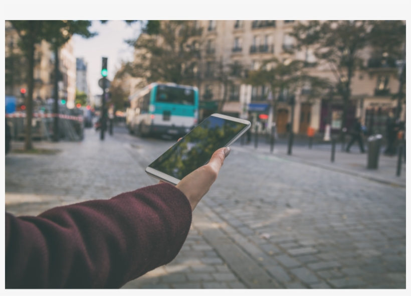 Phone Hand 2018 09 25t16 - Sidewalk, transparent png download