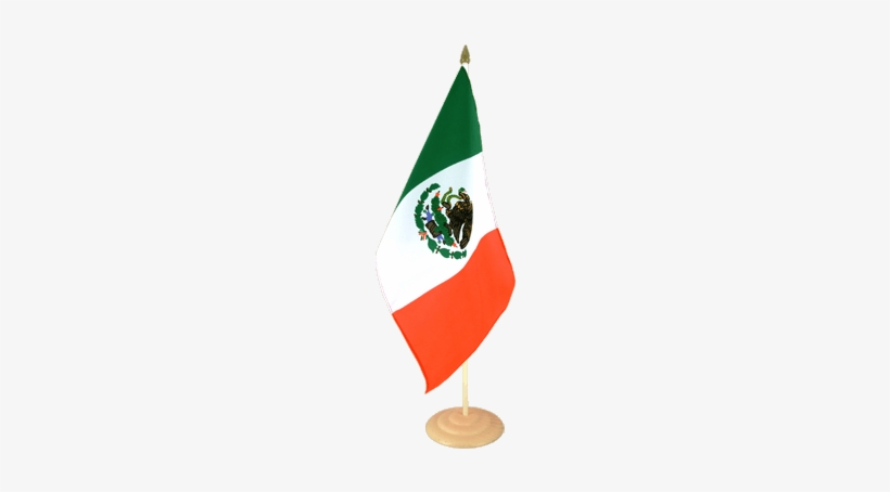 Large Desk And Table Flag Mexico - Flag, transparent png download