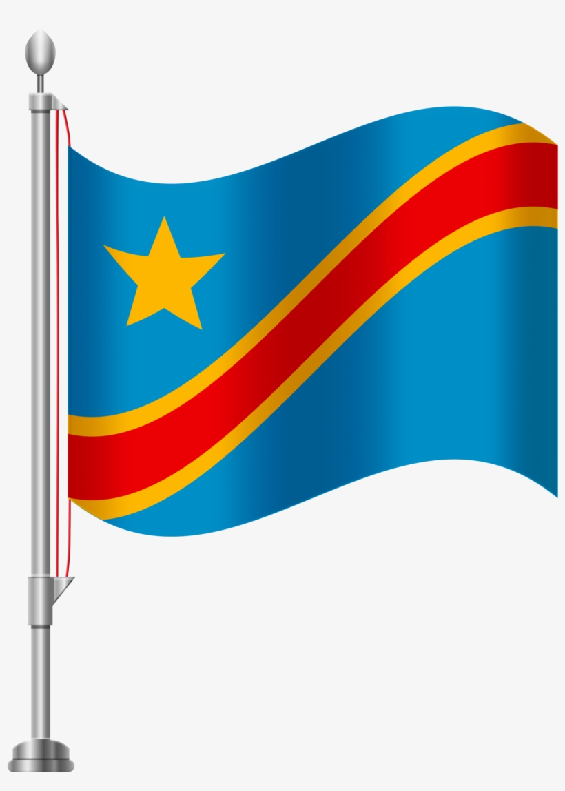 Democratic Republic Of The Congo Flag Png Clip Art - Sierra Leone 57th Independence, transparent png download