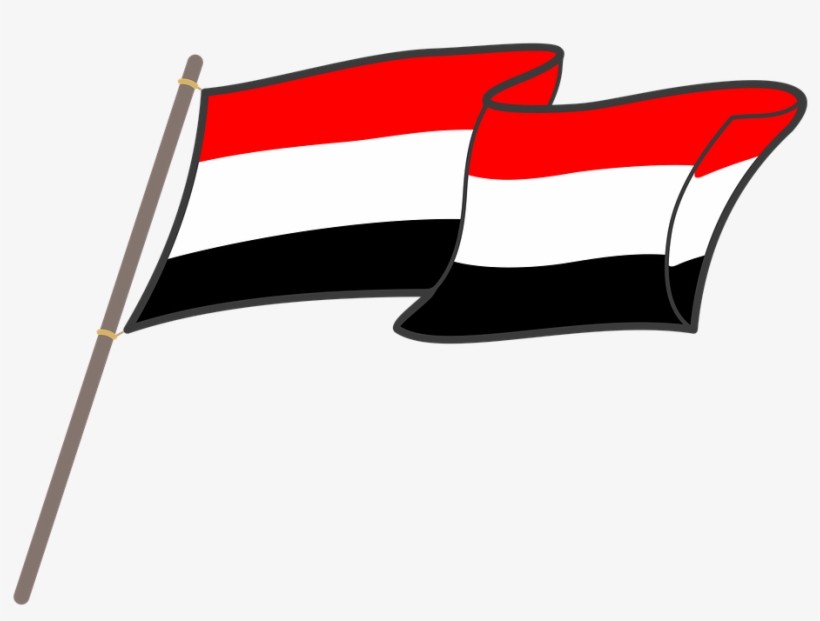 Yemen, Flag, Graphics, National Colors, The Mast - Bandiera Yemen Png, transparent png download