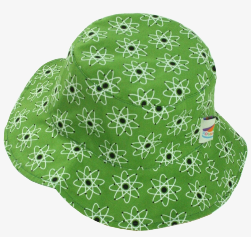 Reversible Atomic Green Or Grey Stripe Cotton Summer - Baseball Cap, transparent png download