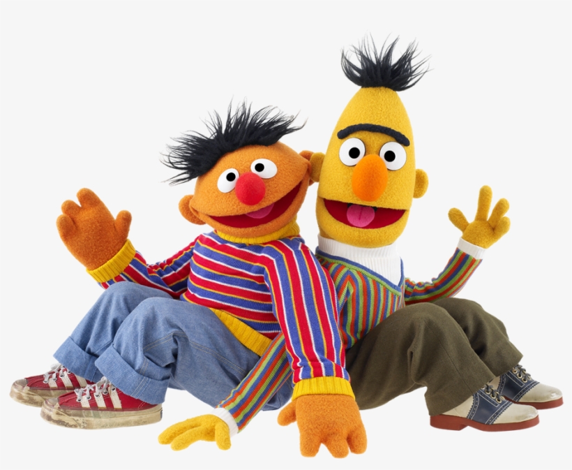 Sesame Street Go Sesame Street Ui/ux & Visual Design - Bert And Ernie Png, transparent png download