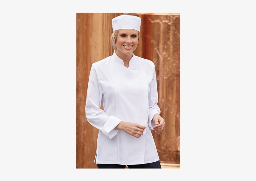 'chef Works' Long Sleeve Lansing Womens Basic Catering - Chef Works Lansing, transparent png download