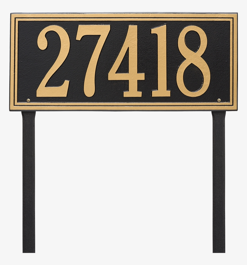 Double Line Estate Lawn Plaque, One Line - Whitehall 6114 Double Line - Estate Lawn - One Line,, transparent png download