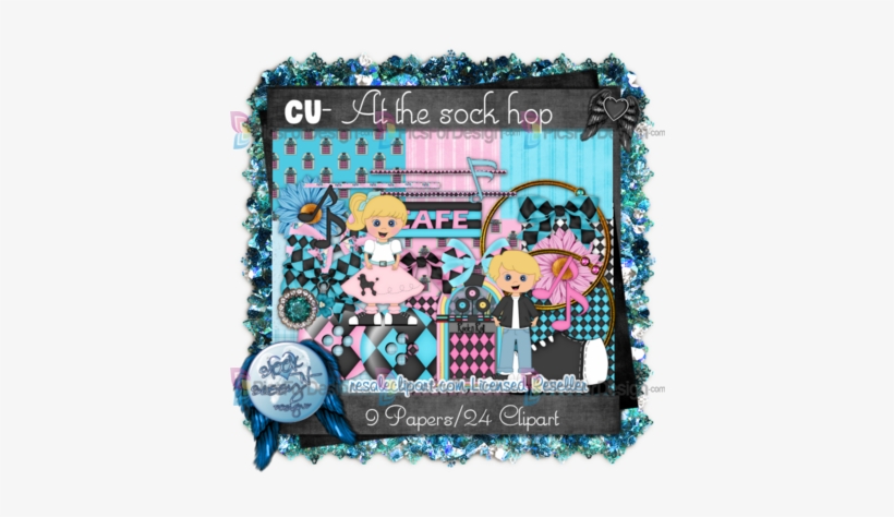 At The Sock Hop - Picture Frame, transparent png download