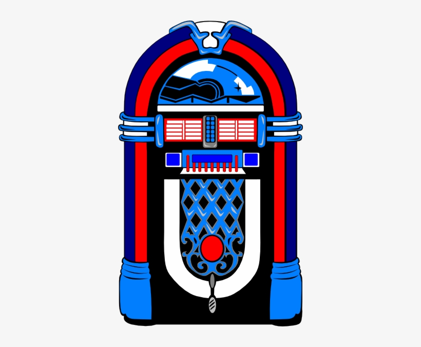 Jukebox Clipart - Lets Go To The Hop, transparent png download