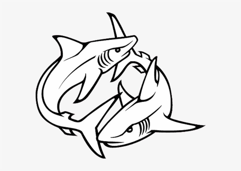 Clip Art Freeuse Image Result For Shark - Pisces Shark Tattoos For Guys, transparent png download