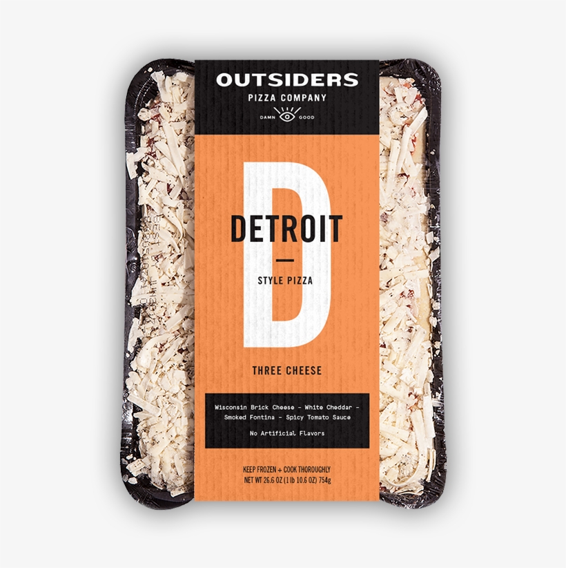 Detroit Style Pizza - Detroit Style Frozen Pizza, transparent png download
