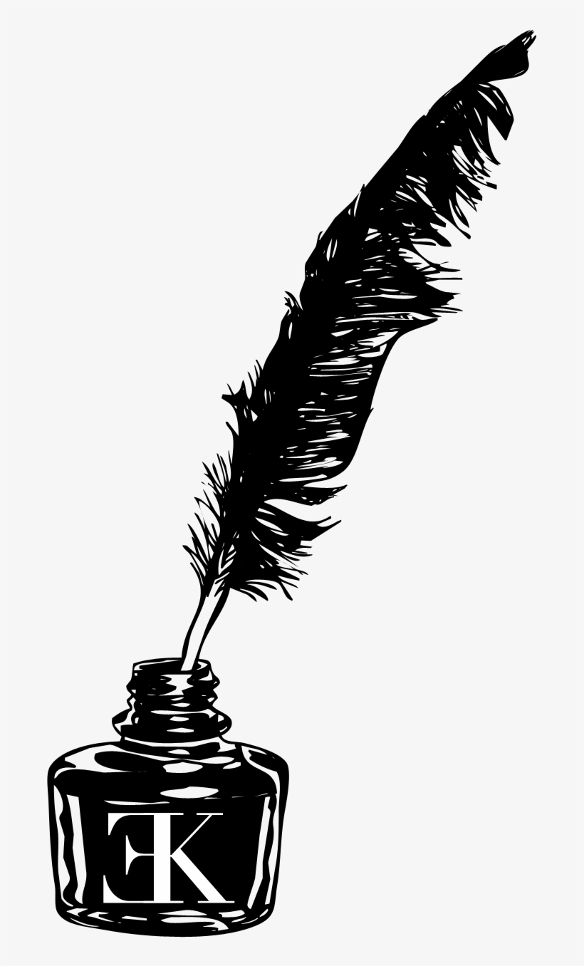 Ink Bottle Black1 - Red Ink, transparent png download