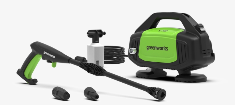Greenworks Pressure Washer G10 - Greenworks 60v Pressure Washer, transparent png download
