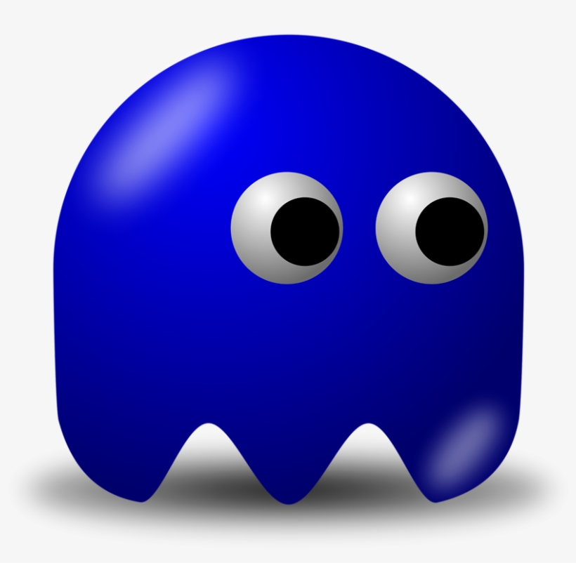 Unfollow Ghost Followers On Instagram Or Suffer The - Pac Man Ghost Blue, transparent png download