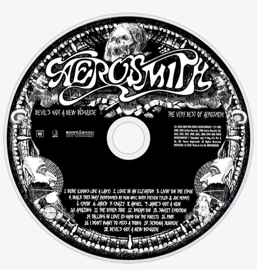 Aerosmith - Aerosmith - Devil's Got A New Disguise: The Very Best, transparent png download