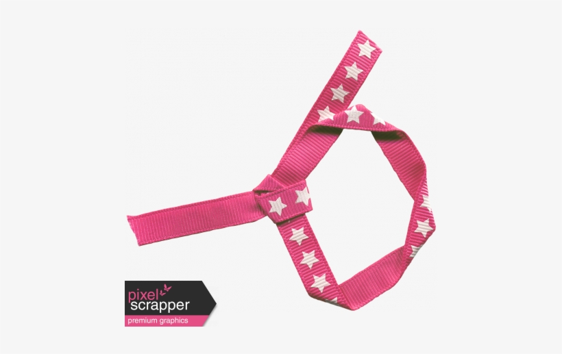 Bow 174 Pink Stars - Fanny Pack, transparent png download
