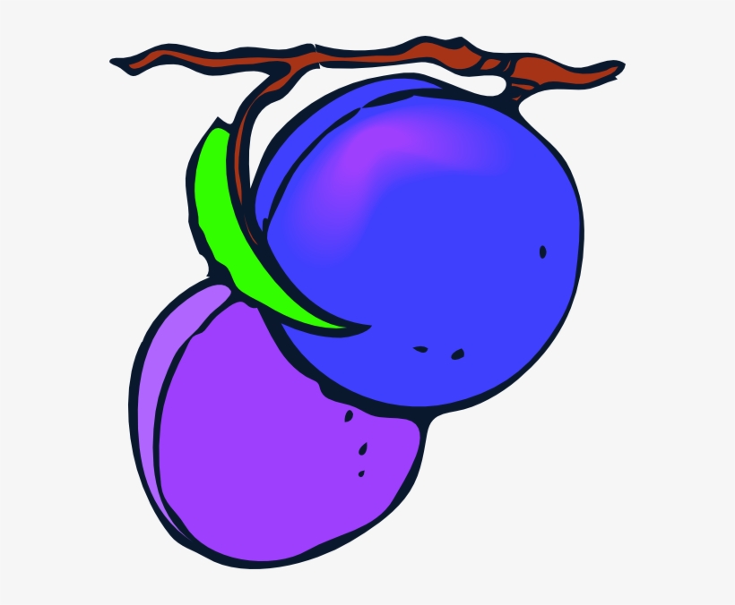 Small - Plums Clipart, transparent png download
