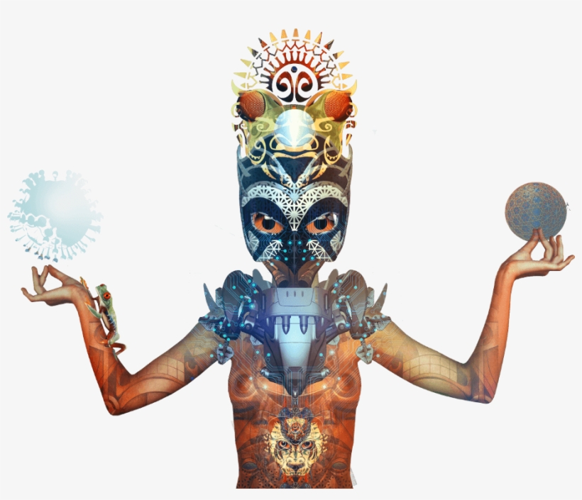 Polynesian Mask Tattoo, transparent png download