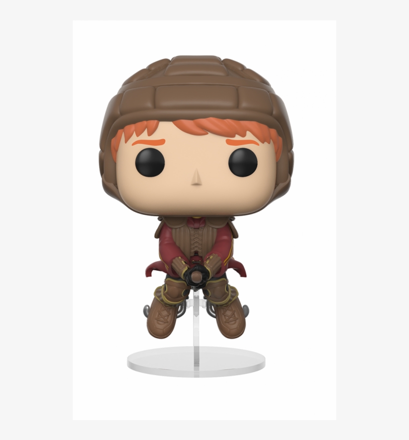 Ron On Broom - Harry Potter Funko 54, transparent png download
