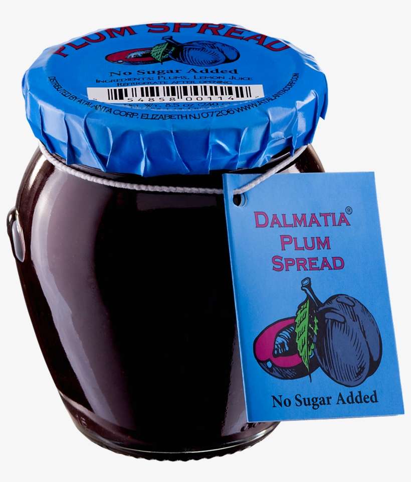 Dalmatia® Plum Spread - Dalmatia Plum Spread - No Sugar Added, transparent png download