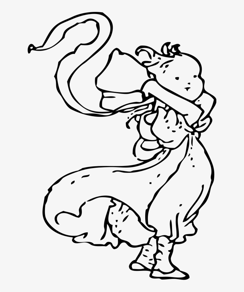 Young Girl In The Wind Svg File - Wind Clip Art, transparent png download