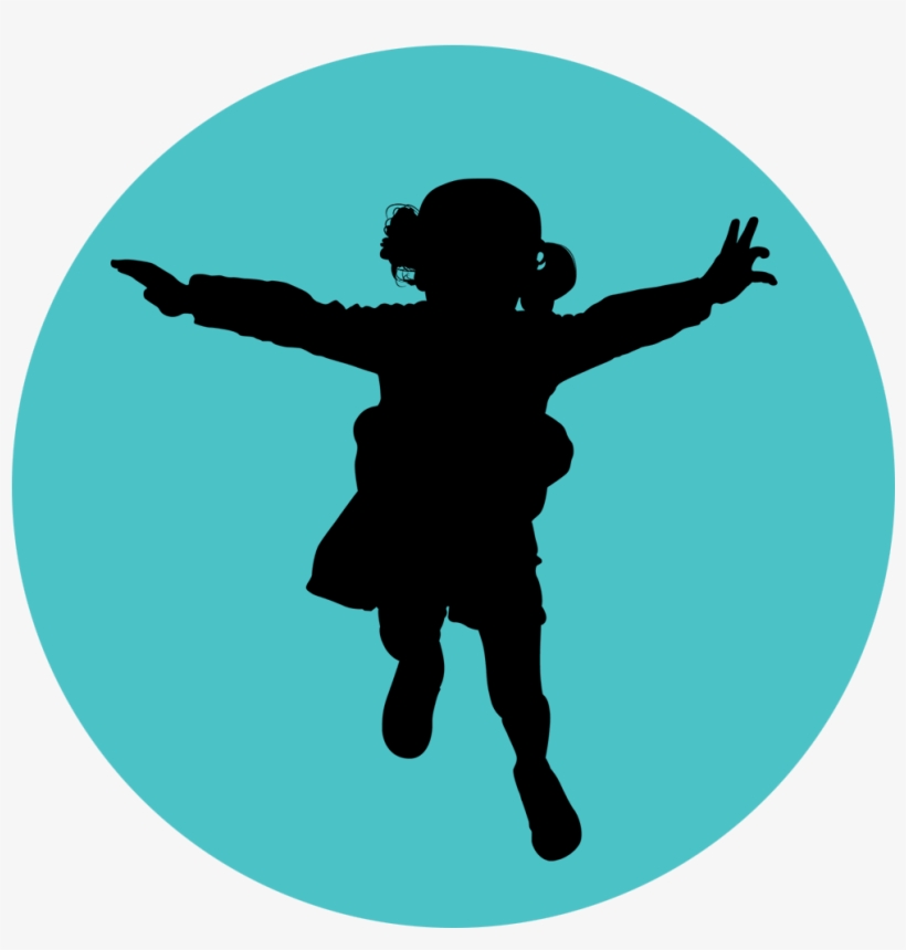 Young-girl - Silhouette, transparent png download