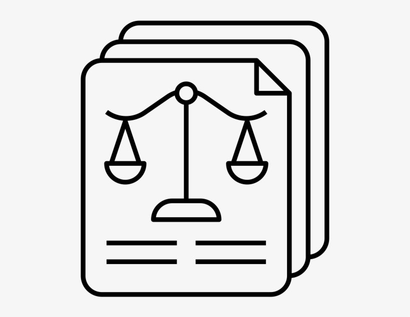 Legal Document Rubber Stamp - Ethical Symbol, transparent png download