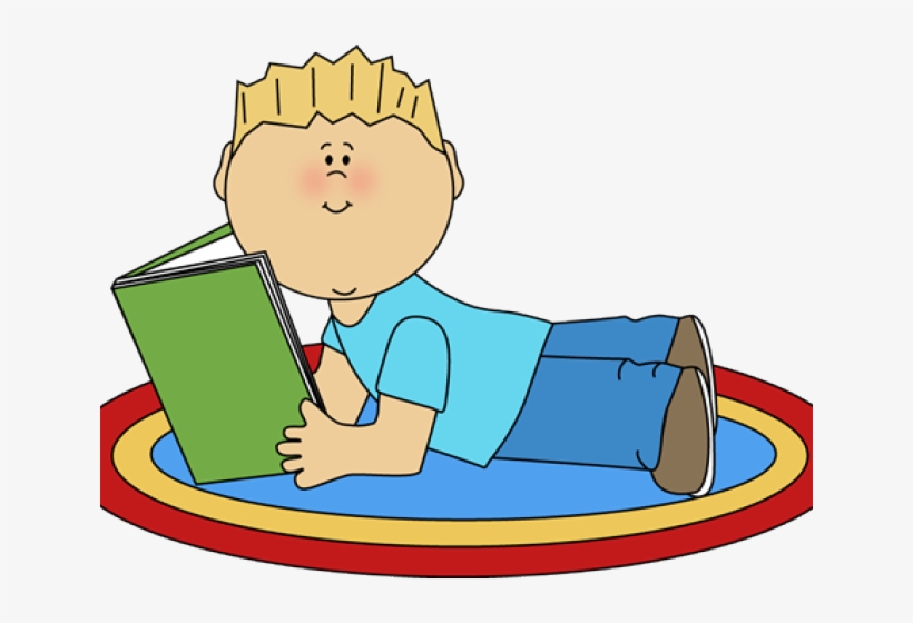 Boy Reading Clipart, transparent png download
