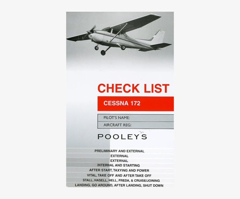 Pooleys Checklist, transparent png download
