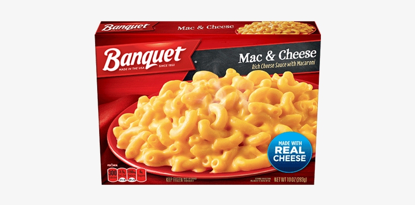 Mac & Cheese Meal - Frozen Dinner Mac And Cheese, transparent png download