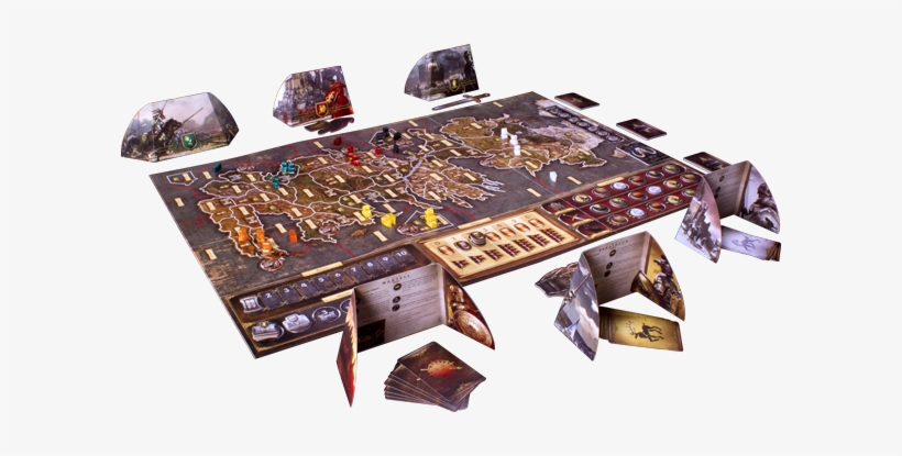 A Game Of Thrones The Board Game Review Setup - Game Of Thrones The Board Game Second Edition, transparent png download