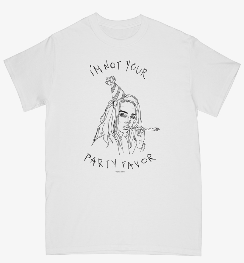 Party Favor Tee - Billie Eilish T Shirt, transparent png download