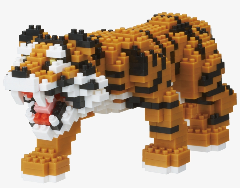 Category Image Fill - Nanoblock Nbm Bengal Tiger, transparent png download